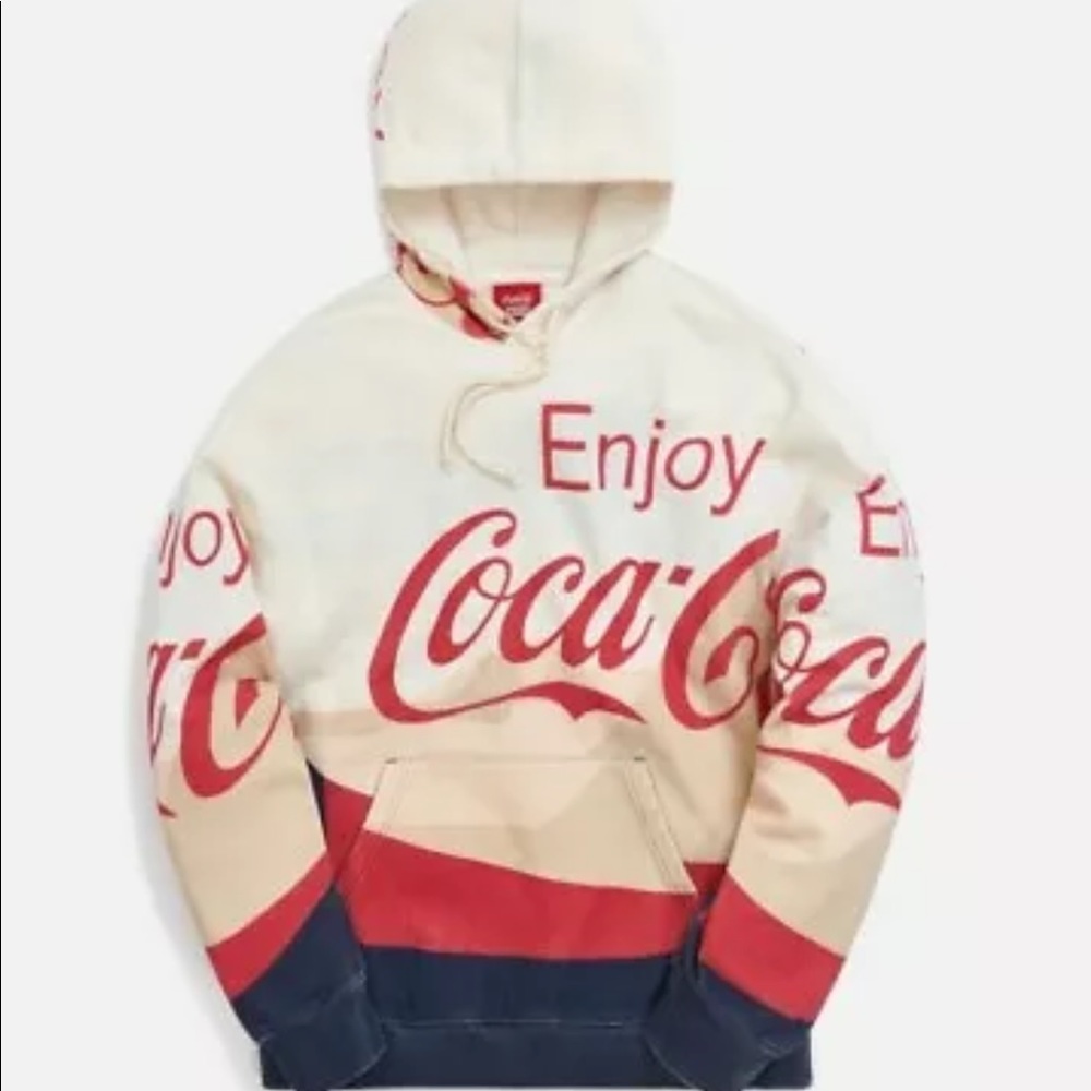 Kith X Coca-Cola MOUNTAINS Hoodie Mens Size M